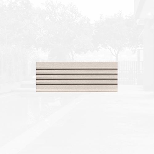 Stair Nosing Sugy J1 Light Creme Floor Tiles