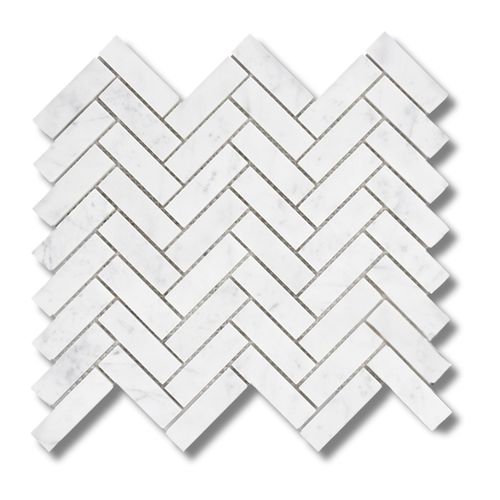 Carrara Honed Herringbone