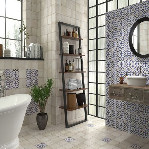 Village Monte Blue Floor & Wall Tiles