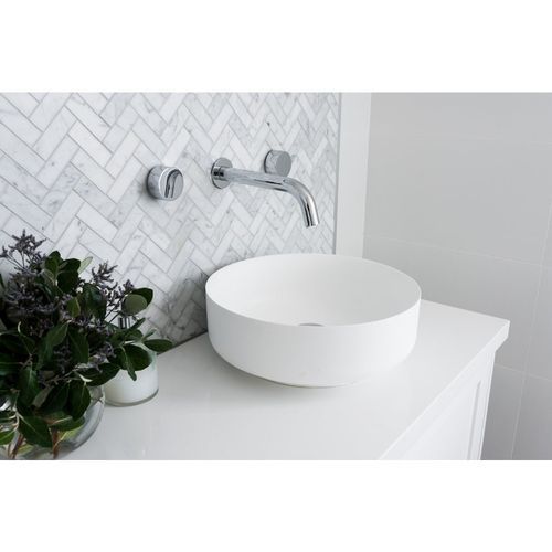 Carrara Mosaic Herringbone Wall Tiles