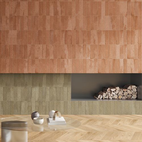 Cinder Brick Paprika | Perini Tiles