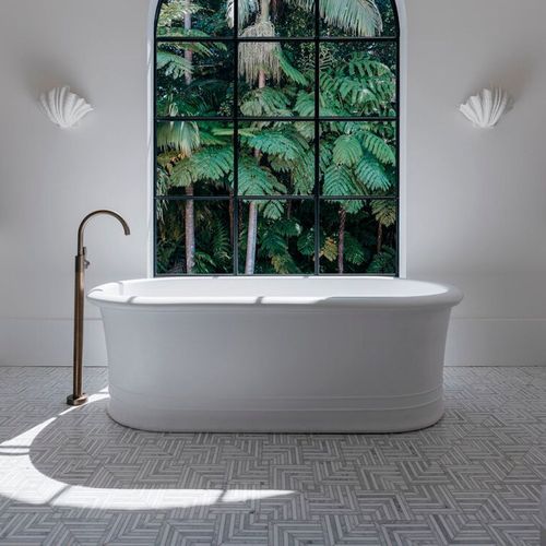 Cuba Mosaic - Carrara & Thassos
