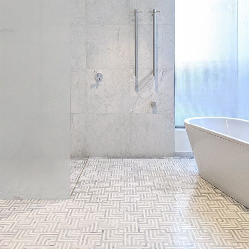 Cuba Mosaic - Carrara & Thassos