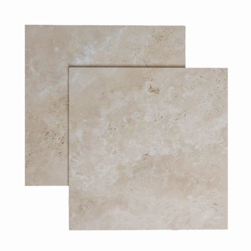 Almond Crosscut Travertine Tile