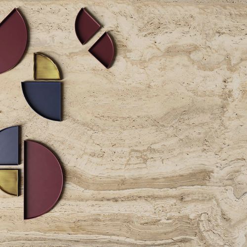 Navona Travertine Tiles by Flaviker
