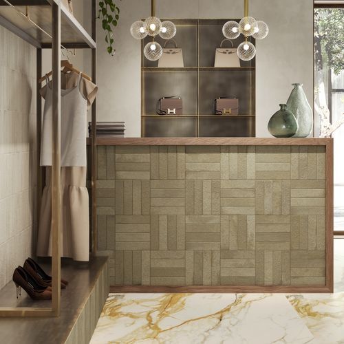 Cinder Brick Basil | Perini Tiles