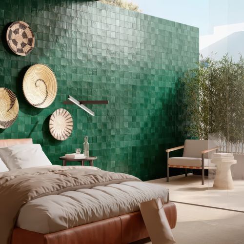 Melange Teal | 100x100mm Tile