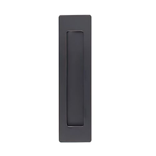 Flush Pull 158mm x 42mm Matt Black