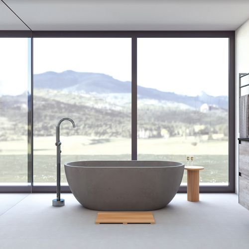 Jada Concrete Freestanding Baths | 1500mm