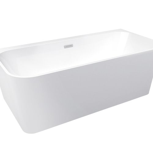 Curve Mini Back-to-Wall Acrylic Bath