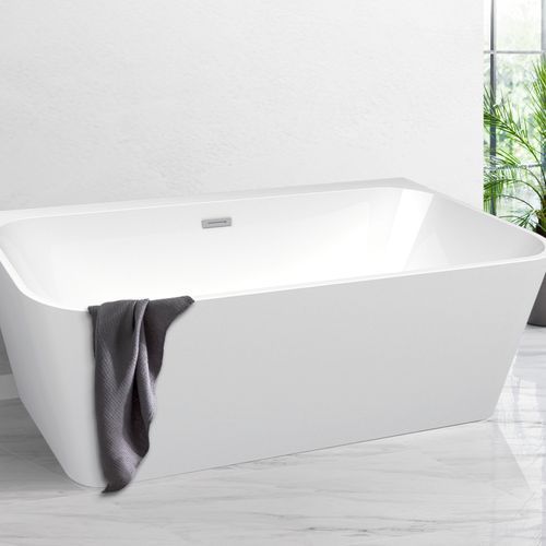 Curve Back-to-Wall Acrylic Bath