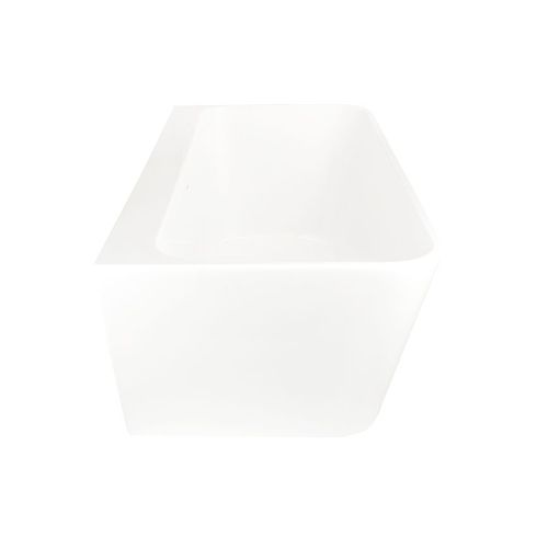 Tilt Back To Wall Bath 1705mm Gloss White Acrylic