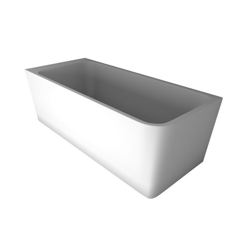 'The Smith' LH Corner Bath 1700mm Gloss White Acrylic