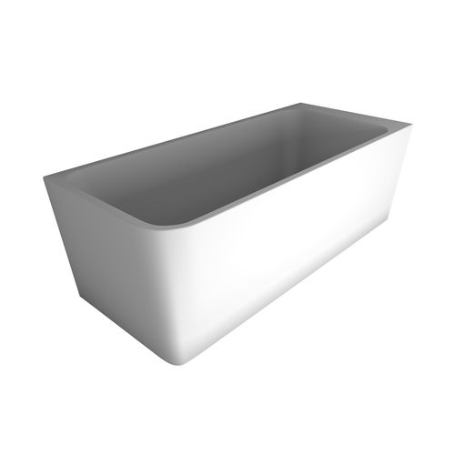 'The Smith' RH Corner Bath 1700mm Gloss White Acrylic