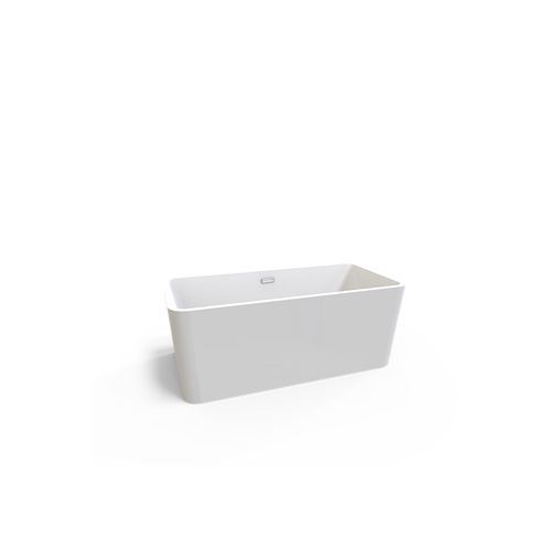 Unika Edge W/Overflow Gloss Bath Tub