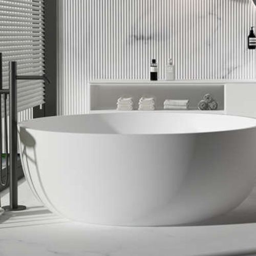 Silvia Circular Lightweight Bath ST13 - Various Sizes