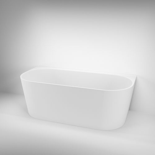 Azul Acrylic Back-to-Wall Freestanding Bath