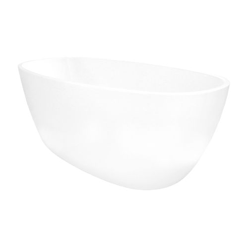 Dublin 1650mm Freestanding Bath Matte White