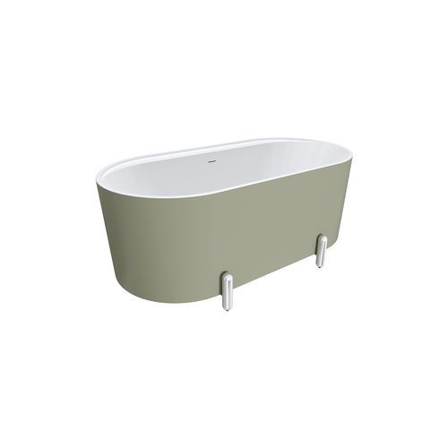 Aluca Freestanding with Legs, 1500mm Olive