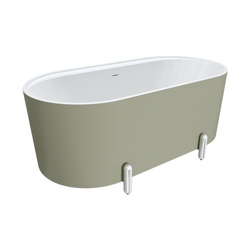 Aluca Freestanding with Legs, 1500mm Olive