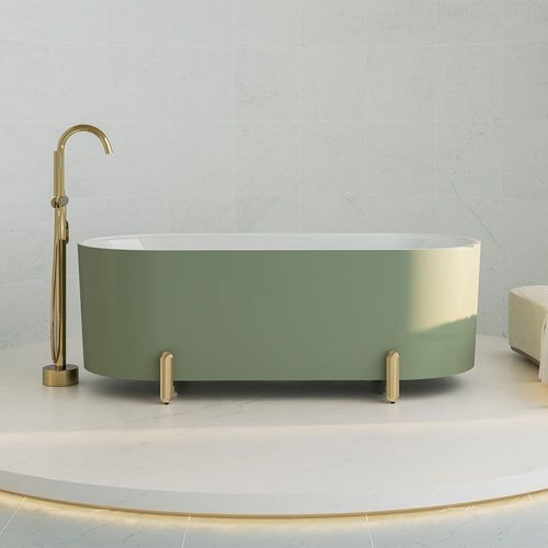 Aluca Freestanding with Legs, 1700mm Olive