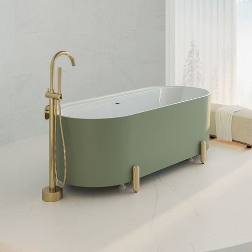Aluca Freestanding with Legs, 1700mm Olive