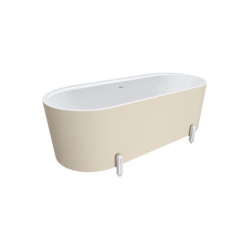 Aluca Freestanding with Legs, 1700mm Matte Khaki