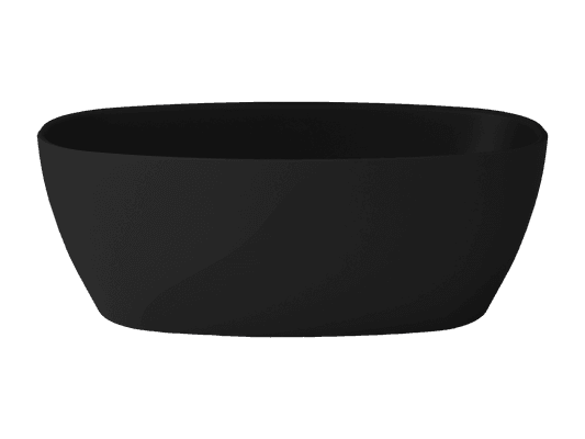 Coco 1600mm Freestanding Bath Matte Black