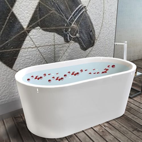 Unika Oval W/Overflow Gloss Bath Tub