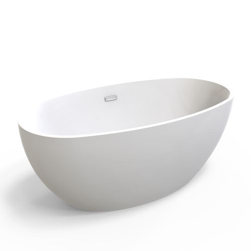 Unika Oval Freestanding W/Overflow Bath Tub
