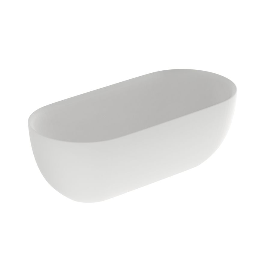 Kurv 1700 Freestanding Bath Matt White