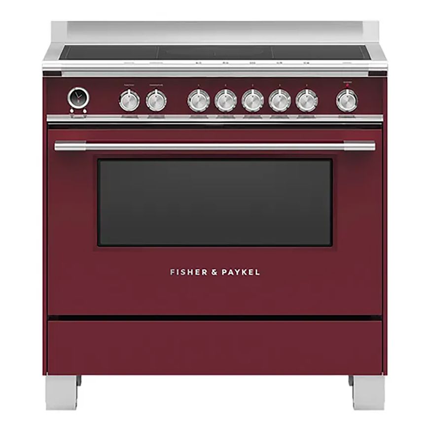 90cm Freestanding Induction Cooker - Red