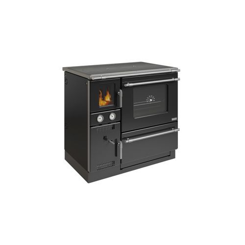 Water-Bearing Wood-Burning Stove K 148 F Black