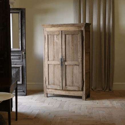 Bleached Oak Armoire