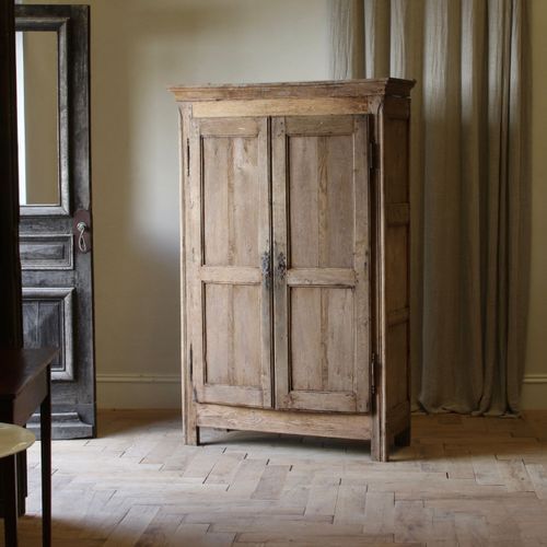 Bleached Oak Armoire