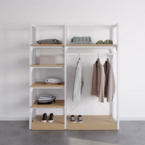 The Fresh White Sneakers Free-Standing Kitset Wardrobe