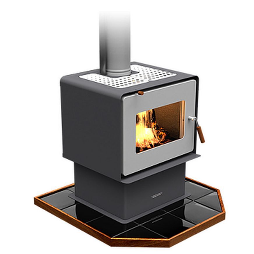 Woodsman Flare Wood Fireplace