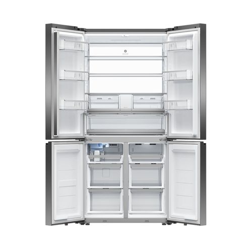 F&P Freestanding Quad Door Refrigerator Freezer, 690L