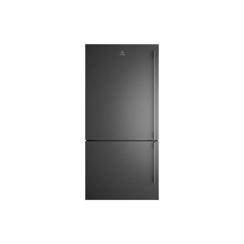 496 Litre Bottom Mount Fridge - Matte Black - Left Hinge