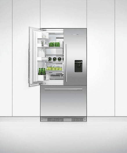 F&P Integrated French Door Refrigerator Freezer w.900