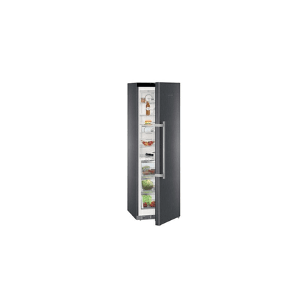 SKBbs 4350 Premium BioFresh | BlackSteel Freestanding Fridge