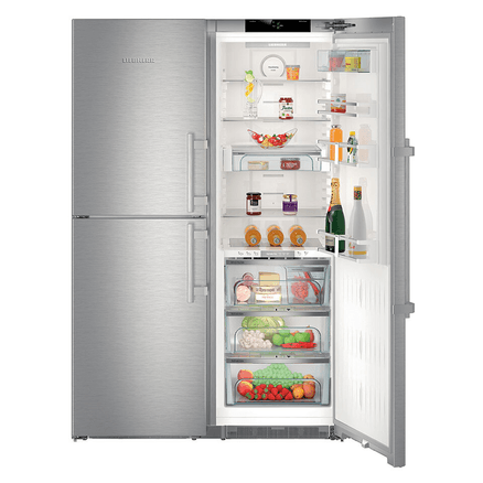LIEBHERR Freestanding Side By Side Fridge SBSES 8474