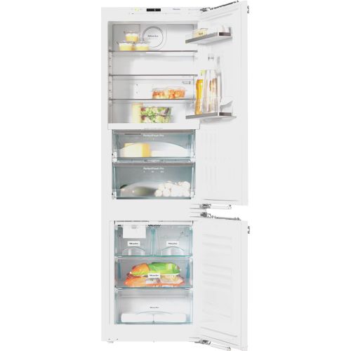 Miele Integrated Fridge Freezer Combination with Plumbed In Ice Maker W.600 KFNS 37692 IDE