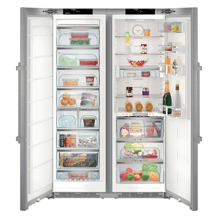 LIEBHERR Freestanding Side By Side Fridge Sbses 8683
