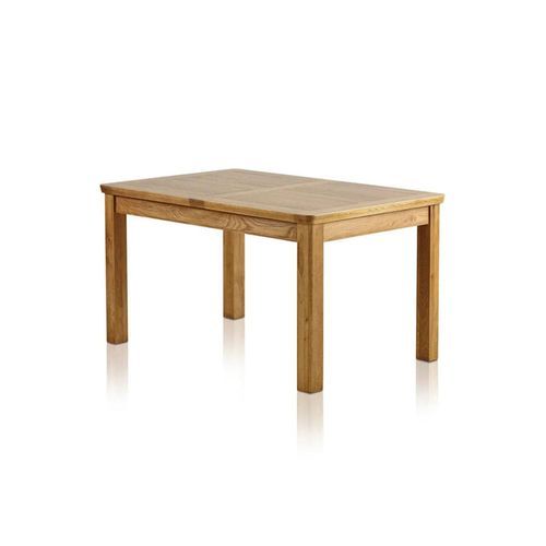 Renwick Rustic Solid Oak Extending Dining Table