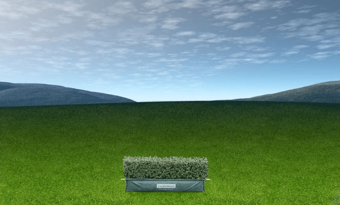 LIVING EDGE™ – low instant hedge range.