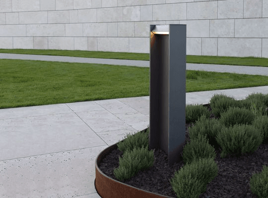 Slat 70 Outdoor Bollard Light