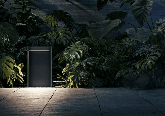 Slat 40 Outdoor Bollard Light