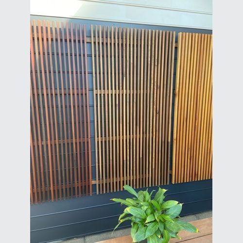 Solid Timber Screens