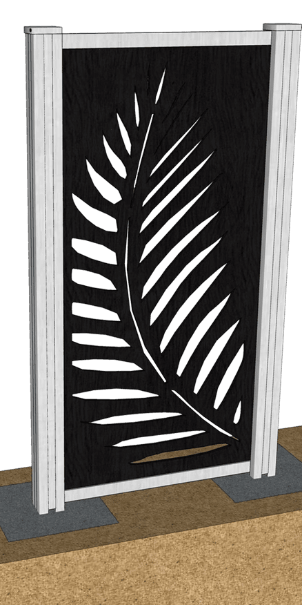 SmartScreen Post and Rail System